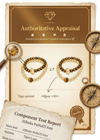 Wealth & Willpower Double-Layer Mala Bracelet