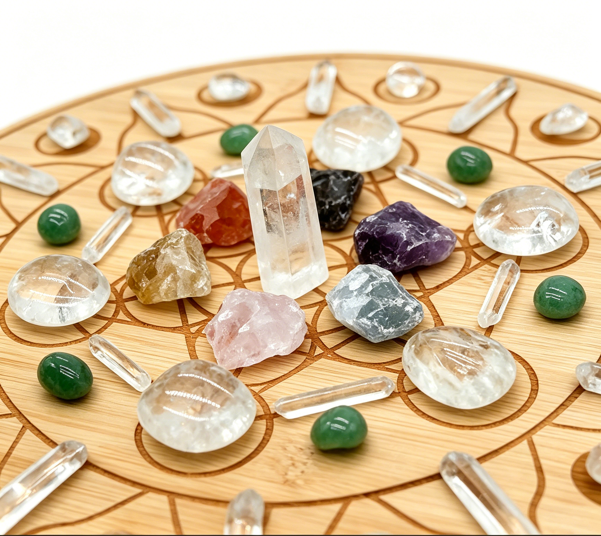 The Intention Grid – 49-Day Crystal Manifestation Altar