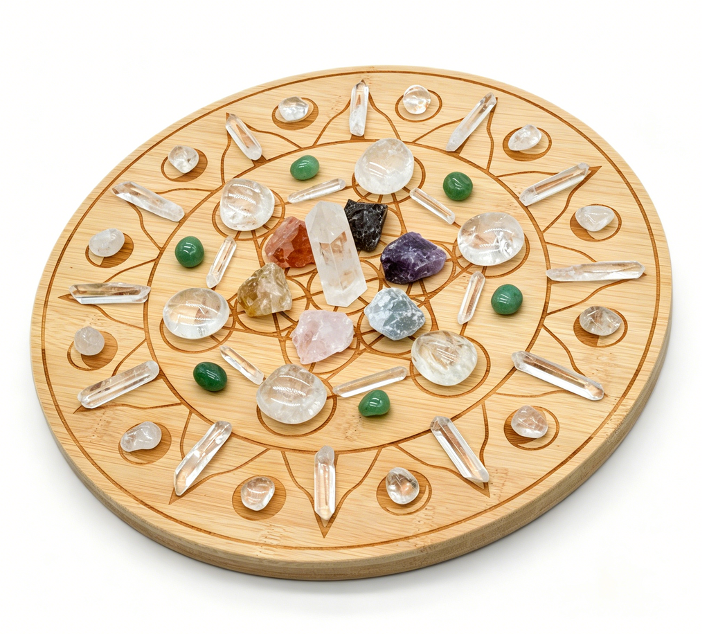 The Intention Grid – 49-Day Crystal Manifestation Altar
