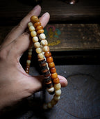 The Bone Totem – Multi‑Treasure Himalayan Mala