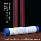 The Leaf of Enlightenment – Hand‑Rolled Tibetan Incense Sticks
