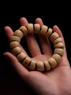 The Primal Bone Mala – Single‑Circle Yak Bone Bracelet
