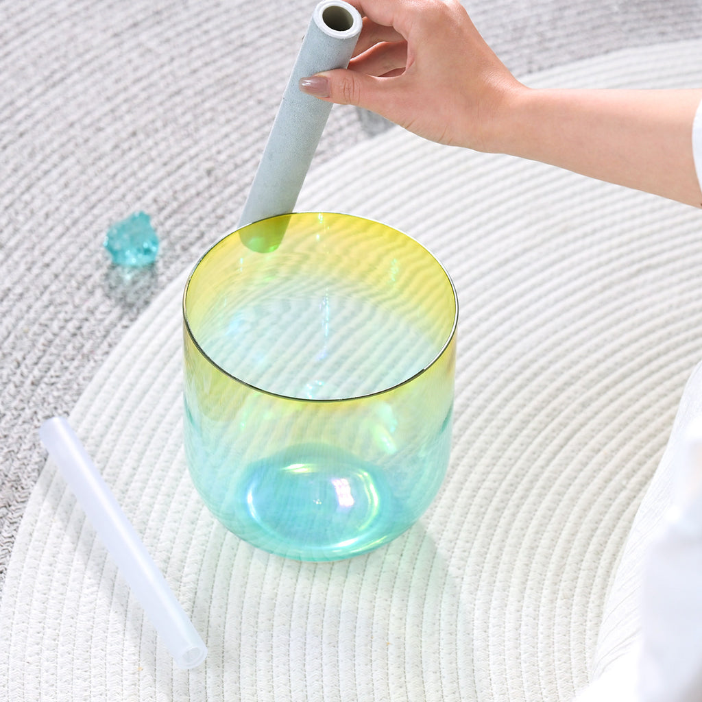 The Glacial Chalice – Aurora Alchemy Crystal Singing Bowl