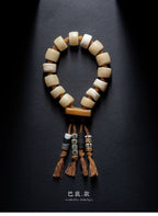 The Primal Bone Mala – Single‑Circle Yak Bone Bracelet