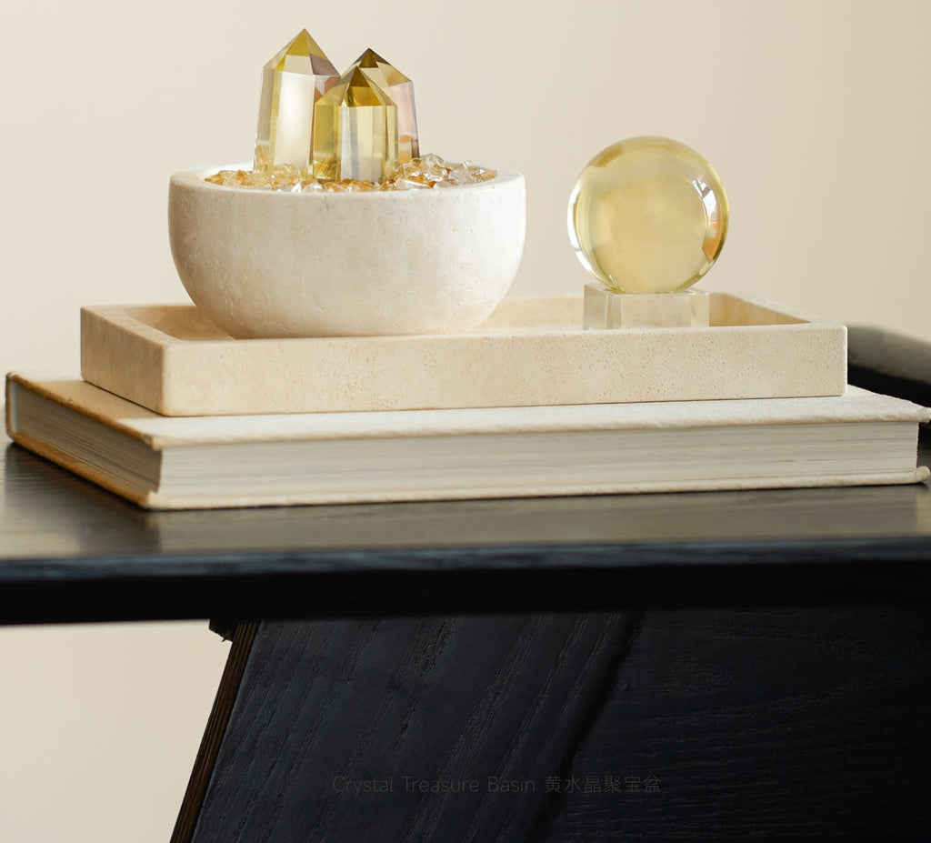 The Abundance Basin – Himalayan Citrine Treasure Vessel