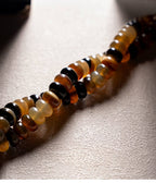 The Horn Mala – 108 Beads of Himalayan Sheep Horn