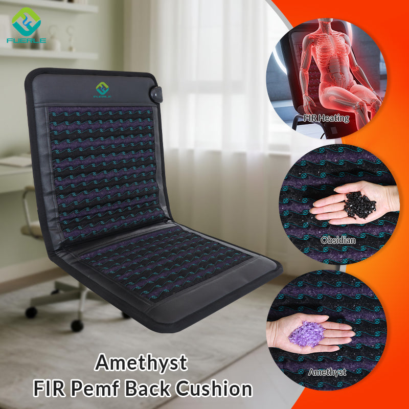 Fuerle Full-Body PEMF Crystal Back Cushion