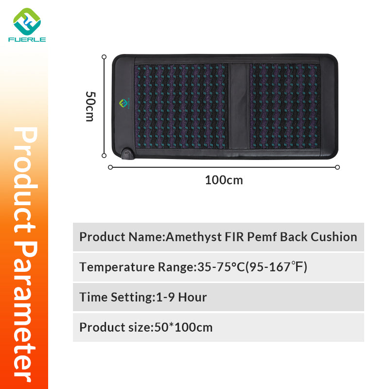 Fuerle Full-Body PEMF Crystal Back Cushion