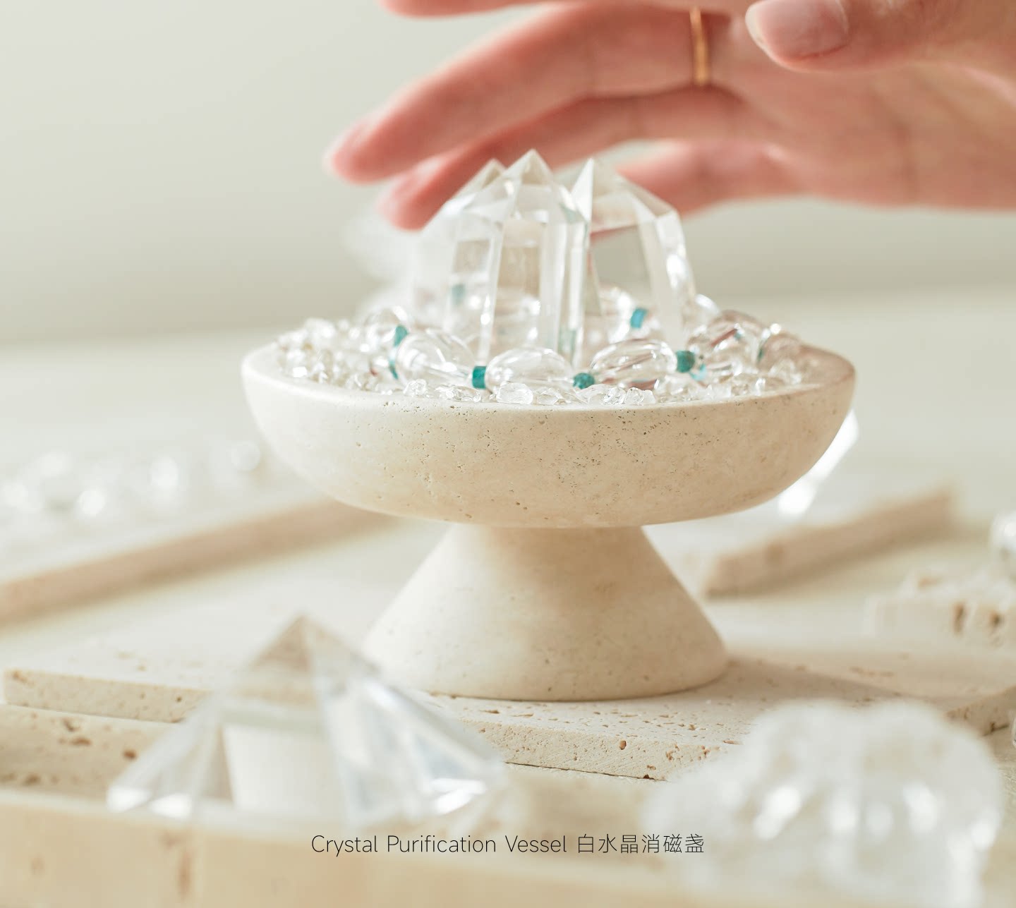 The Throne of Purity – Natural Clear Quartz Cave