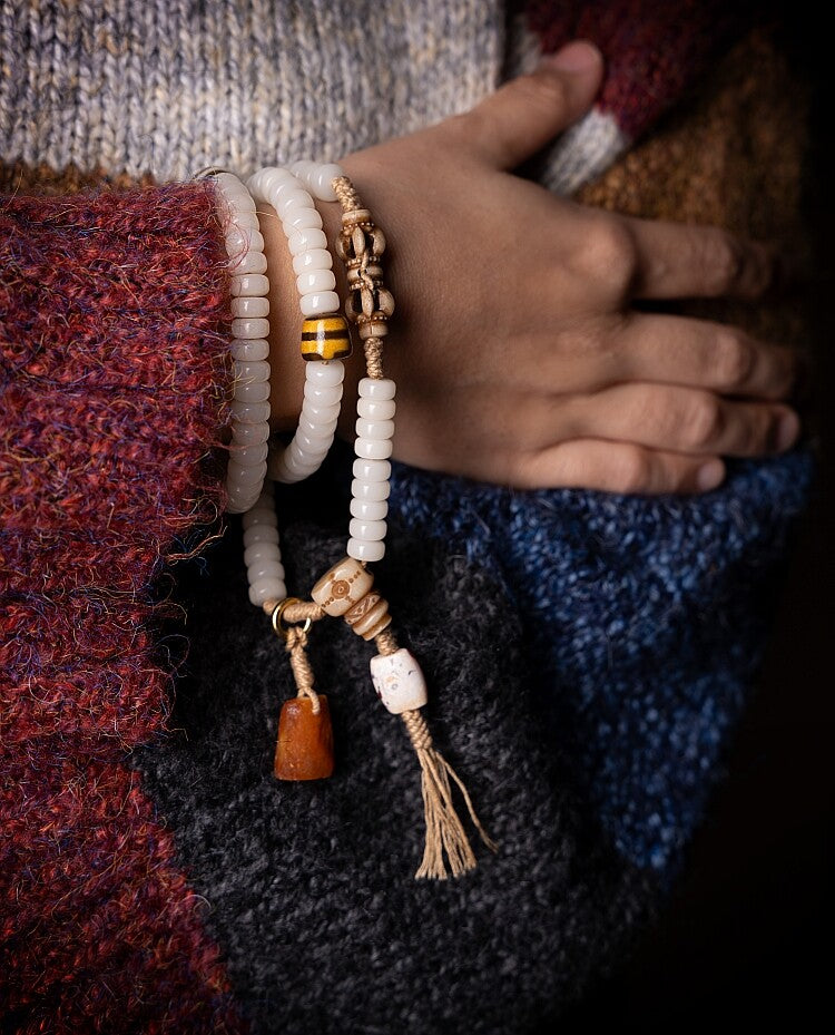 The Origin Mala | 108 Sacred Himalayan Bodhi Seeds for Japa Meditation & Grounding