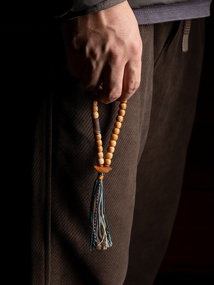 The Primordial Seed – Raw Bodhi Root Mala