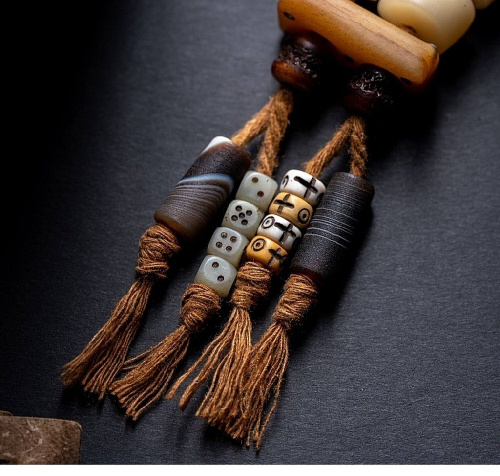The Primal Bone Mala – Single‑Circle Yak Bone Bracelet