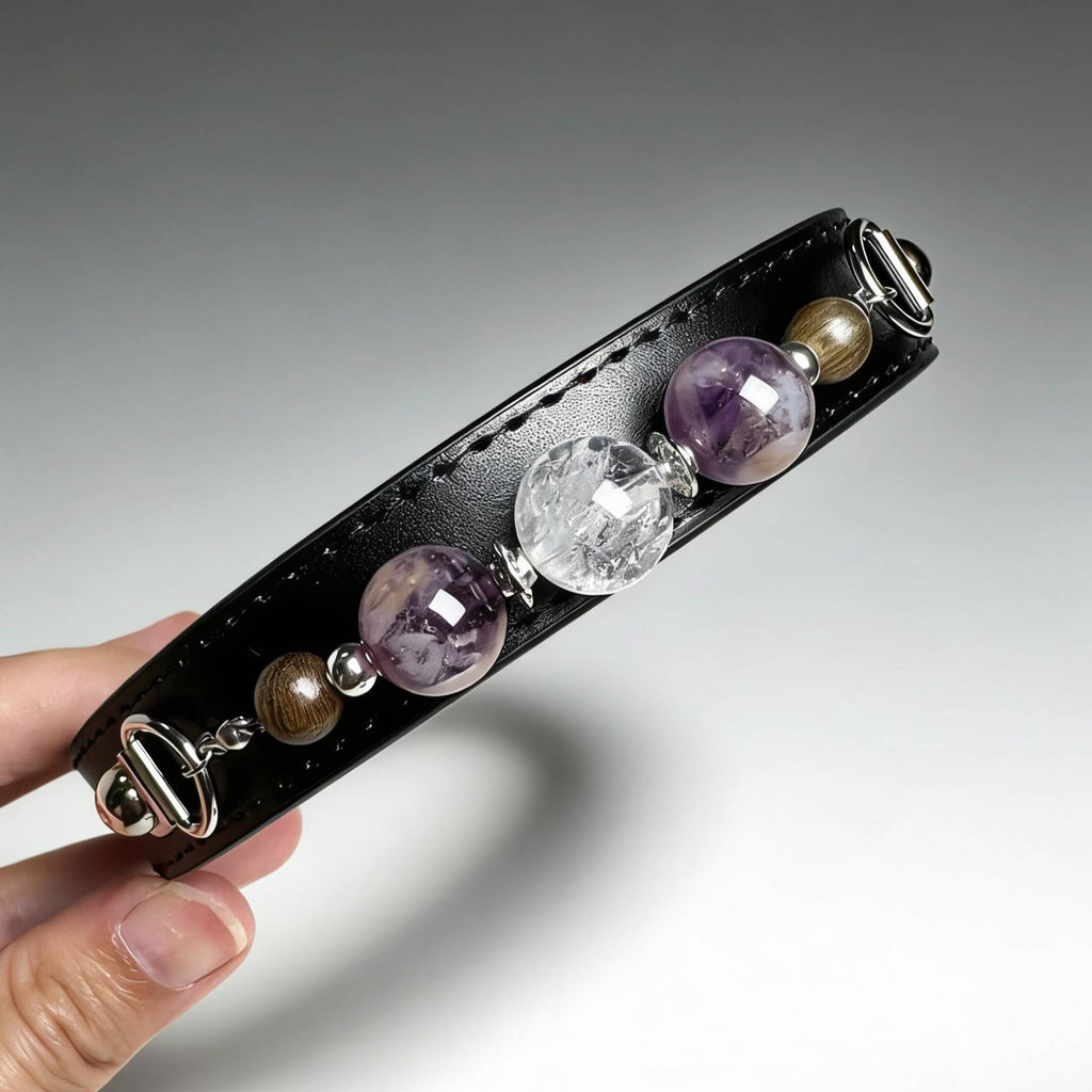 Zenith Calm | Bio-Hacked Chakra Healing Pet Collar for Anxiety & Emotional Balance