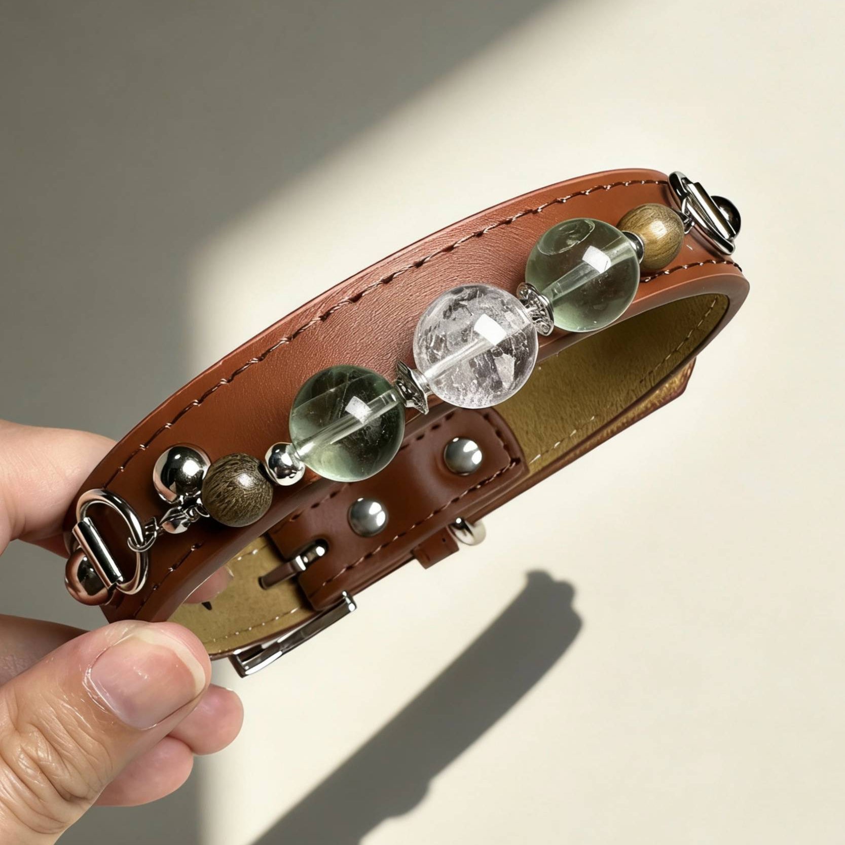 Zenith Calm | Bio-Hacked Chakra Healing Pet Collar for Anxiety & Emotional Balance