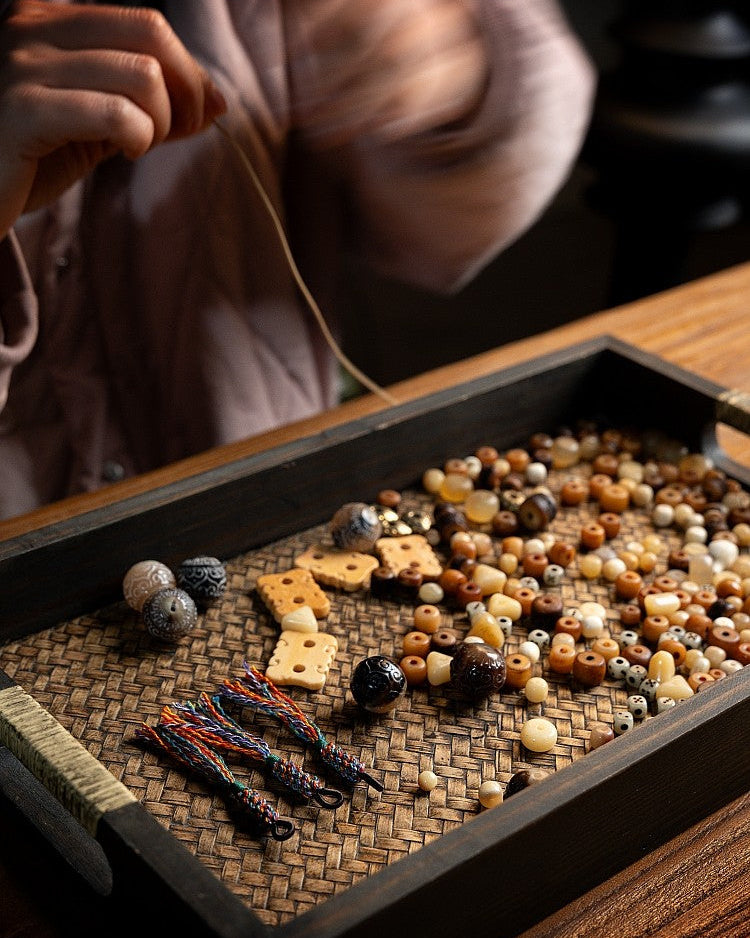The Bone Totem – Multi‑Treasure Himalayan Mala