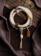 The Origin Mala | 108 Sacred Himalayan Bodhi Seeds for Japa Meditation & Grounding