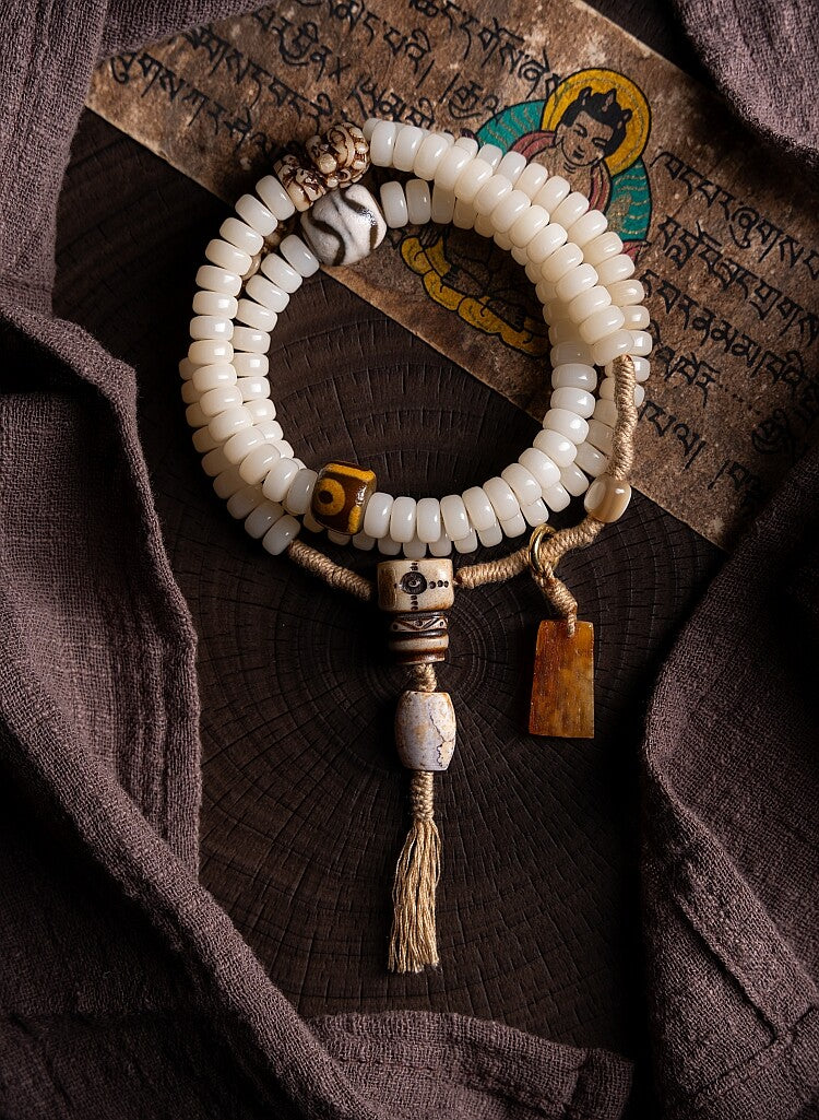 The Origin Mala | 108 Sacred Himalayan Bodhi Seeds for Japa Meditation & Grounding