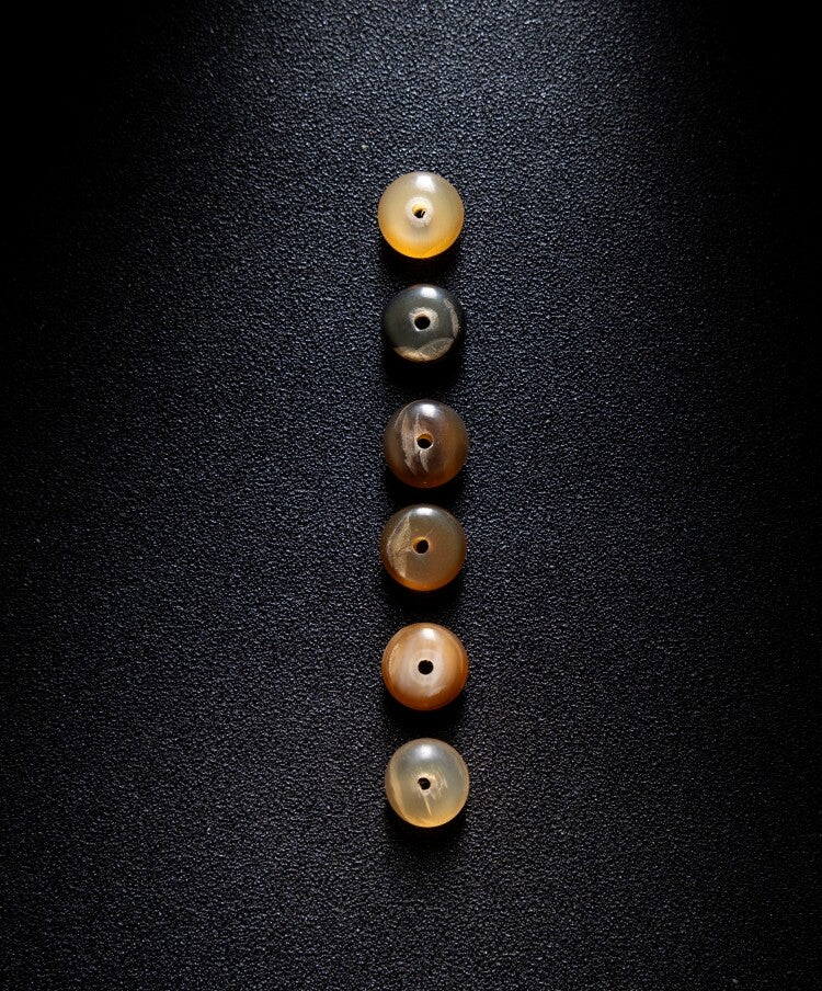 The Horn Mala – 108 Beads of Himalayan Sheep Horn