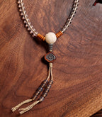 White Tara Mala – 108 Beads of Himalayan Opal
