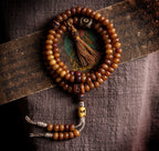 The Eternal Bond – Hand-Carved Aged Yak Bone Mala