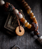 The Bone Totem – Multi‑Treasure Himalayan Mala