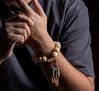 The Primal Bone Mala – Single‑Circle Yak Bone Bracelet