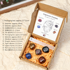 Twelve Constellation Natural Crystal Set