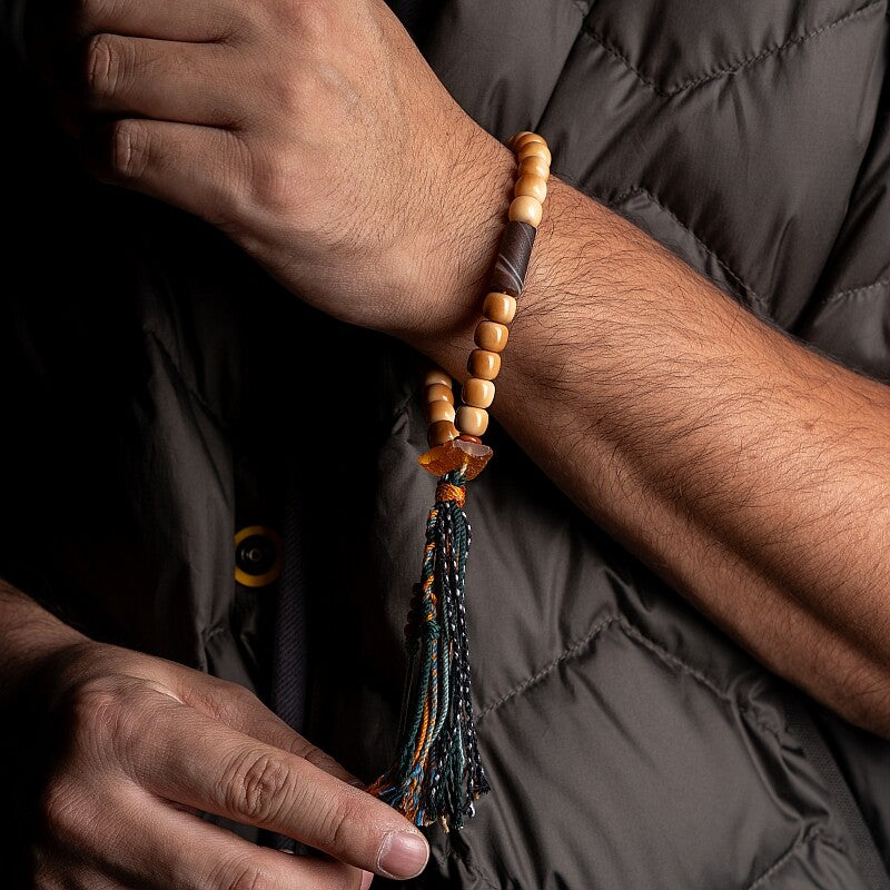 The Primordial Seed – Raw Bodhi Root Mala