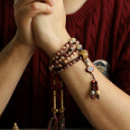 The Nomad's Bone – 108‑Bead Camel Bone Mala