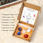 Twelve Constellation Natural Crystal Set