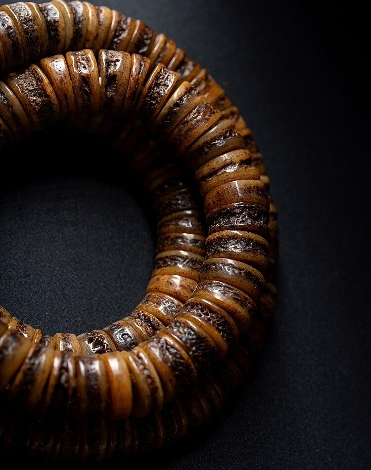 The Bone Totem – Multi‑Treasure Himalayan Mala