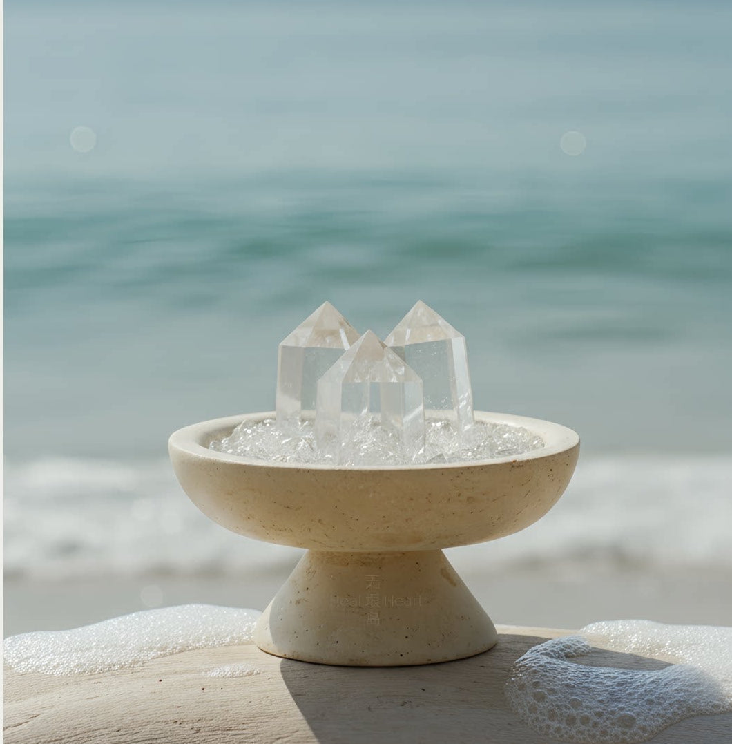 The Throne of Purity – Natural Clear Quartz Cave