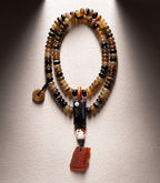 The Horn Mala – 108 Beads of Himalayan Sheep Horn