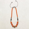 The Amber Sun – Hand‑Knotted Tibetan Honey Amber Necklace