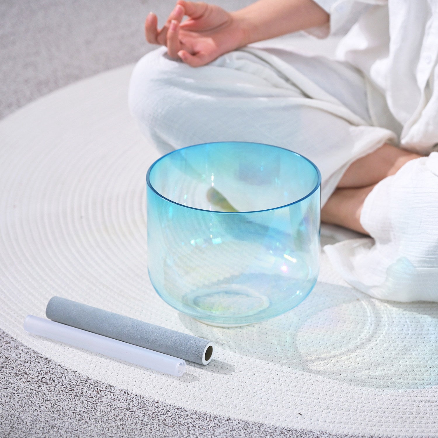 The Glacial Chalice – Aurora Alchemy Crystal Singing Bowl