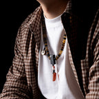 The Horn Mala – 108 Beads of Himalayan Sheep Horn