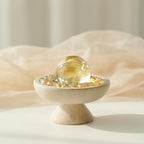 The Vessel of Light – Natural Citrine Abundance Sphere