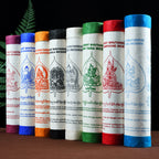 The Leaf of Enlightenment – Hand‑Rolled Tibetan Incense Sticks