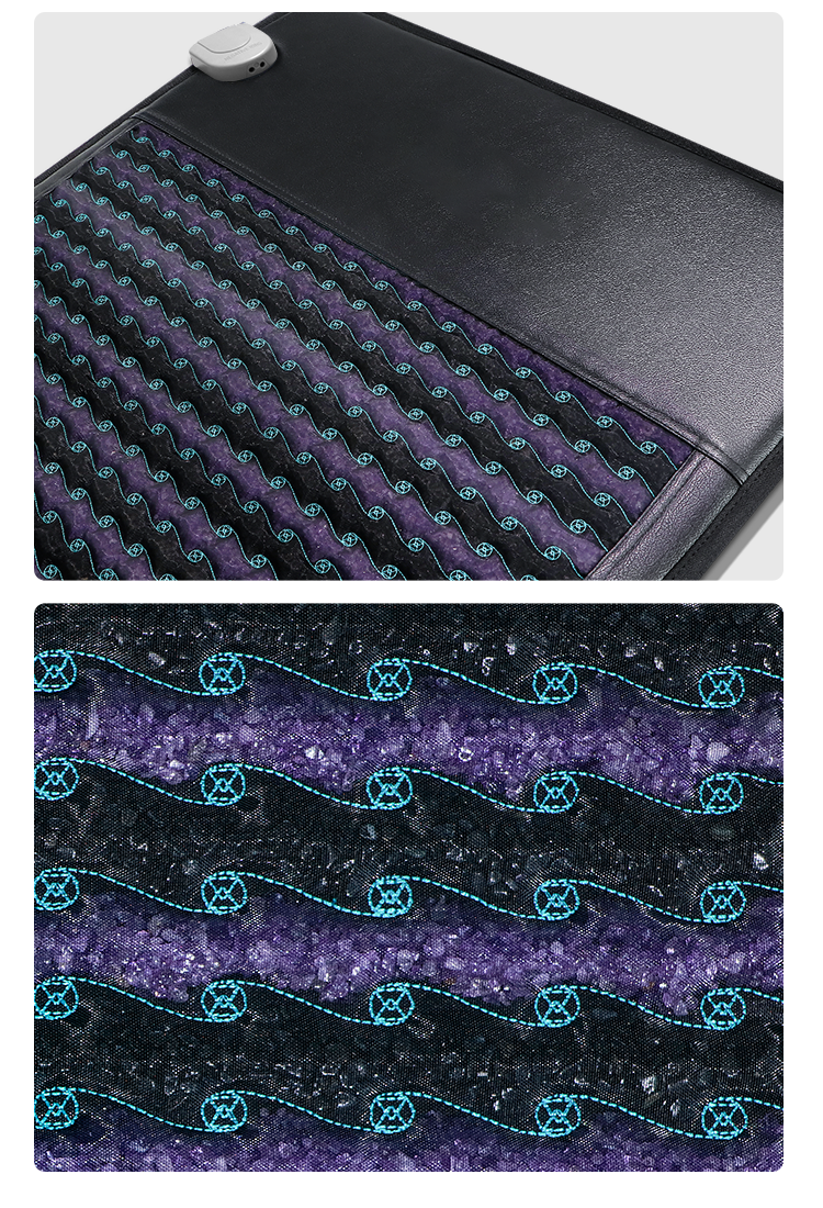 New product launch - Far-infrared heating body massage pad - Natural crystal magnetic infrared Pemf pad