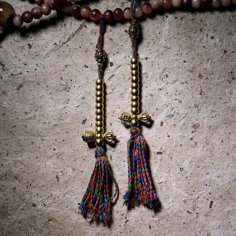 The Nomad's Bone – 108‑Bead Camel Bone Mala