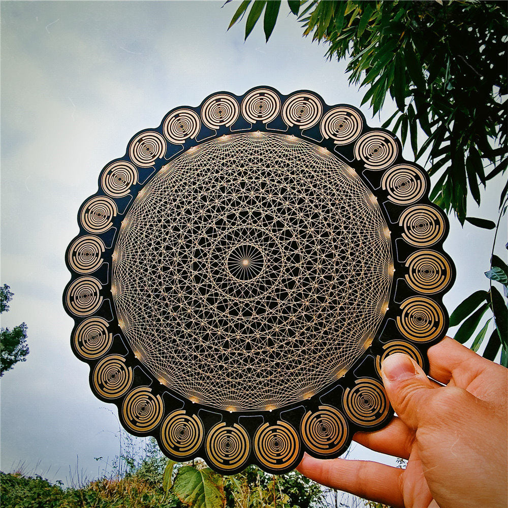 Large scalar matrix shield | 24-frequency MWO polarization disk - Reconstructing the spatial energy ecosystem