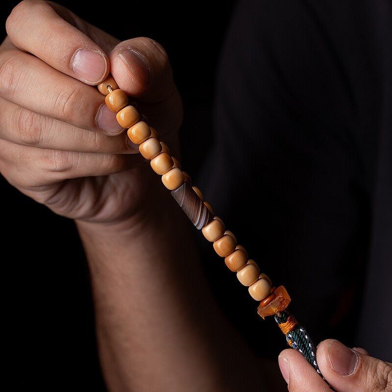 The Primordial Seed – Raw Bodhi Root Mala