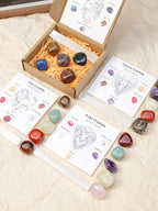 Twelve Constellation Natural Crystal Set