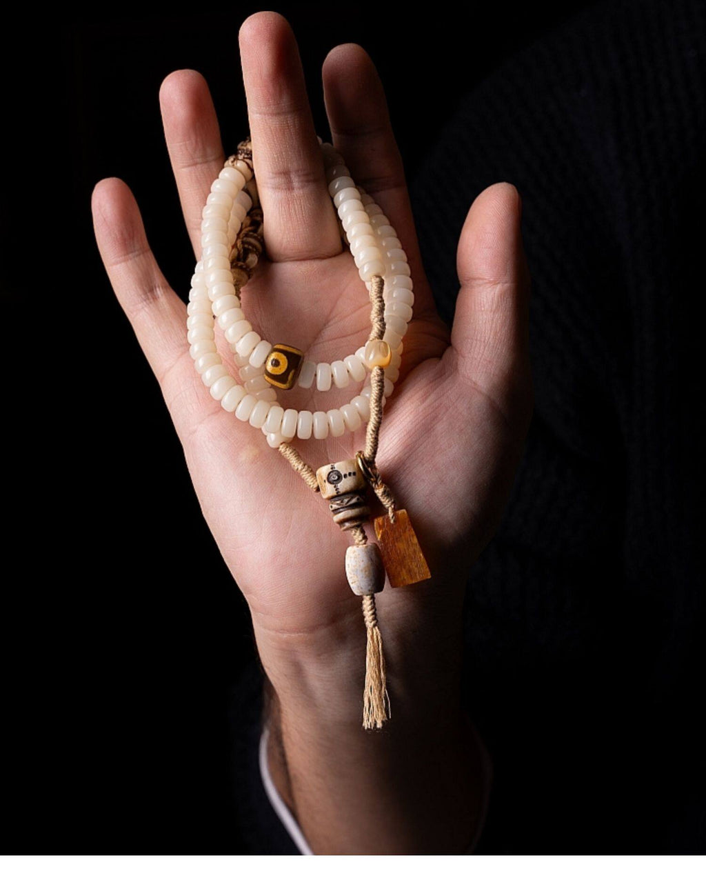 The Origin Mala | 108 Sacred Himalayan Bodhi Seeds for Japa Meditation & Grounding