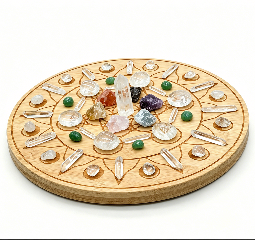 The Intention Grid – 49-Day Crystal Manifestation Altar