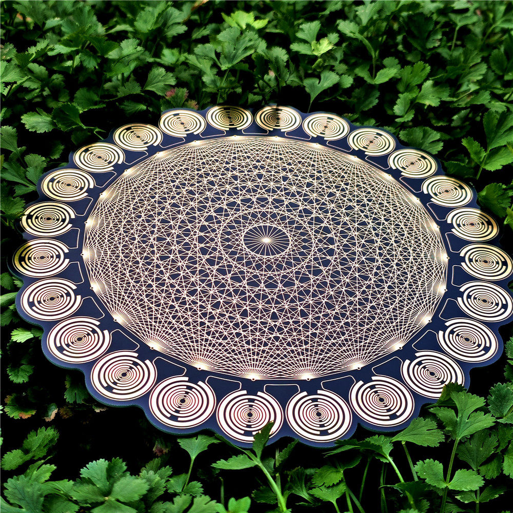 Large scalar matrix shield | 24-frequency MWO polarization disk - Reconstructing the spatial energy ecosystem