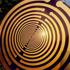 Sacred Geometric Energy Disk, Imported 33cm MWO Polarizing Disk, Lakhovsky Frequency, Purifying Space Energy Field