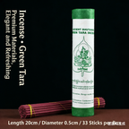 The Leaf of Enlightenment – Hand‑Rolled Tibetan Incense Sticks