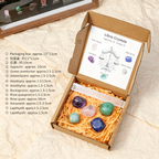 Twelve Constellation Natural Crystal Set