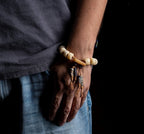 The Primal Bone Mala – Single‑Circle Yak Bone Bracelet
